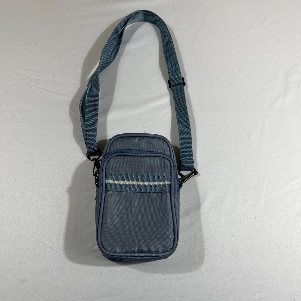 Small Vintage Camera Case Blue Bag Small Crossbody Travel Festival Utility Purse